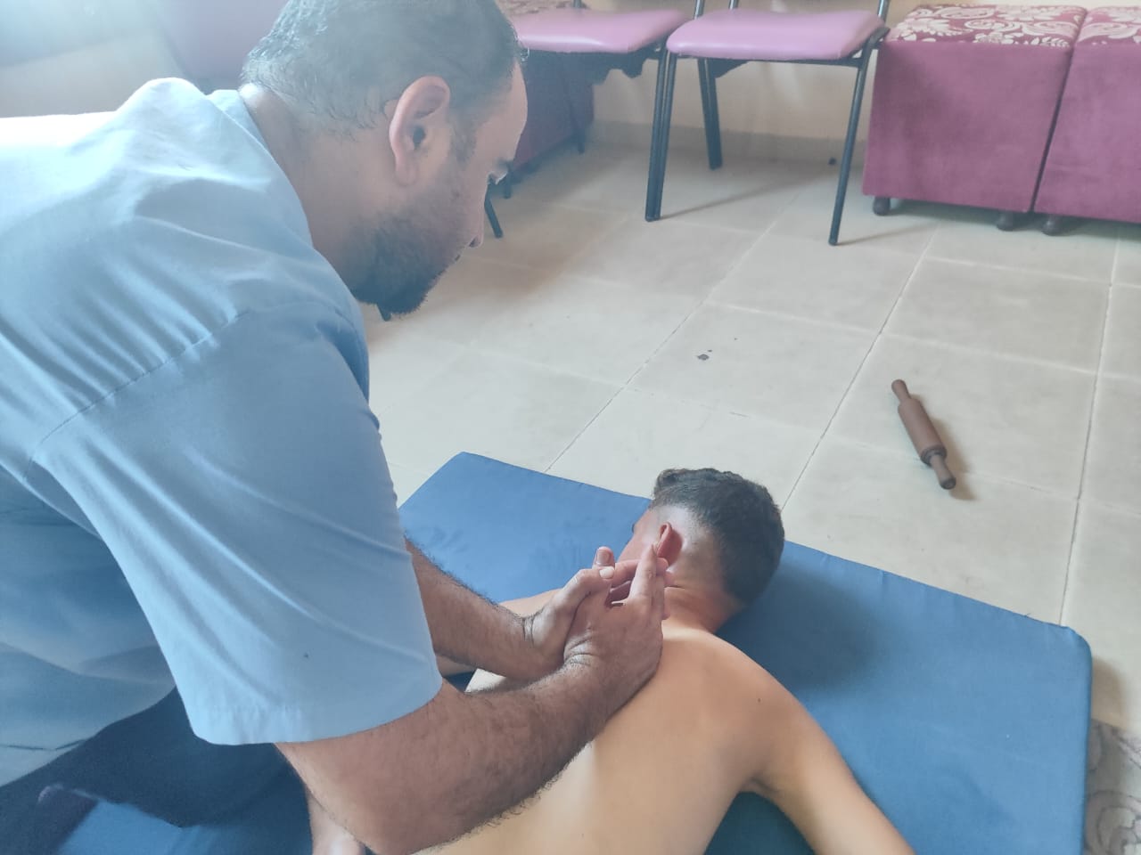لضمان الجاهزية البدنية للاعبيه.. نادي الأقصى الرياضي ينفذ يوماً للمسح الطبي بالتعاون مع نادي الزهراء.