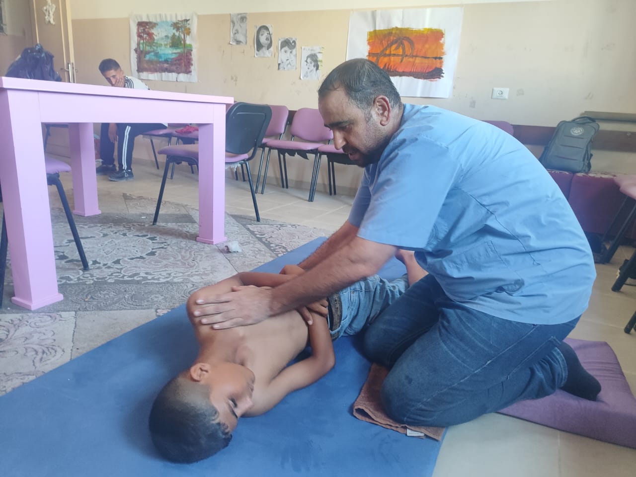 لضمان الجاهزية البدنية للاعبيه.. نادي الأقصى الرياضي ينفذ يوماً للمسح الطبي بالتعاون مع نادي الزهراء.