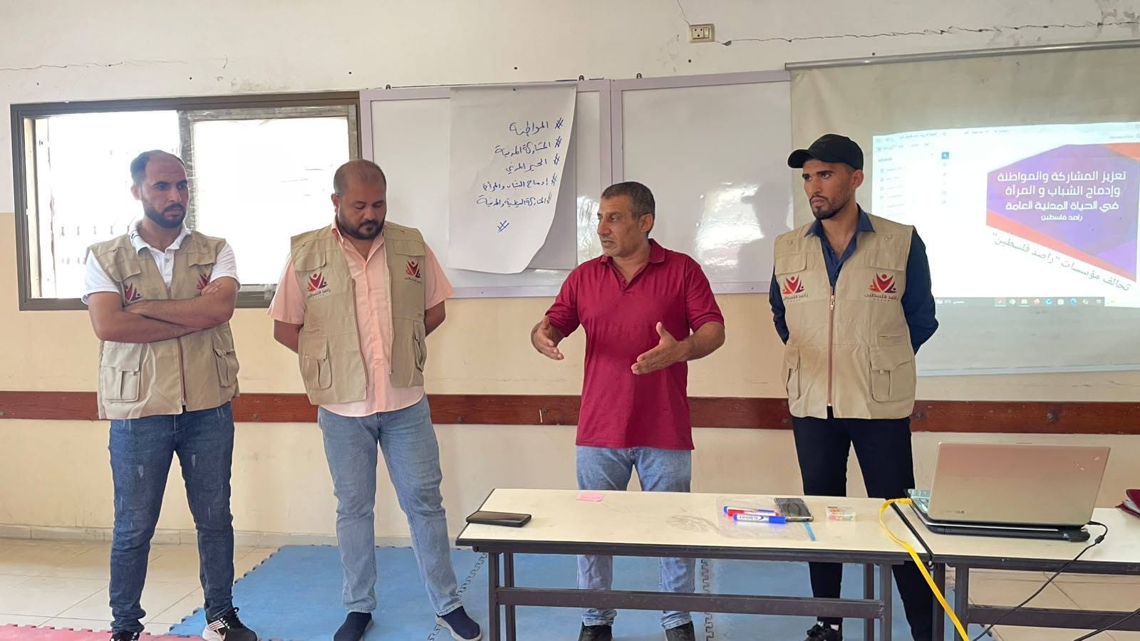 لتمكين الشباب والمرأة.. "راصد فلسطين" ونادي الأقصى يعقدان ورشة عمل حول المواطنة والمشاركة المدنية