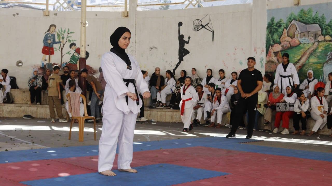 إنجاز ذهبي لنادي الأقصى الرياضي في بطولة فلسطين الثامنة للبومسي
