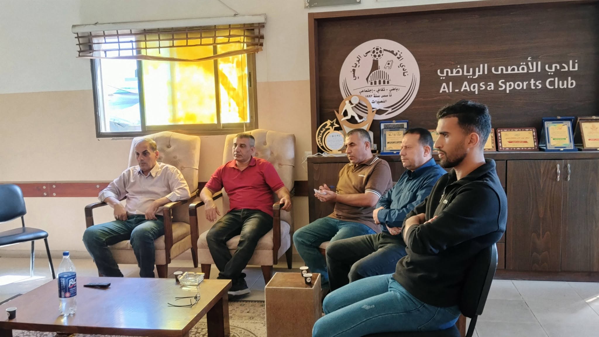 نادي الأقصى الرياضي يبحث سبل التعاون المشترك مع البرلمان الشبابي الفلسطيني لدعم قضايا الشباب